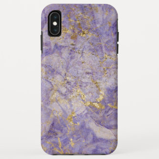 Lila violetter Goldmarmor Case-Mate iPhone Hülle