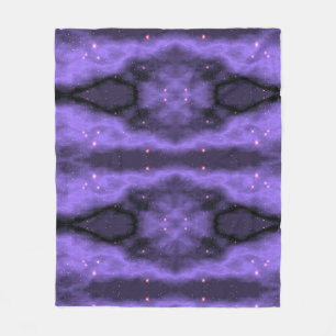Lila Vlies-Decke. Fleecedecke