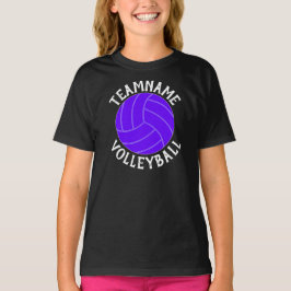 Lila Volleyballmannschaft, Spieler & Anzahl der Mä T-Shirt