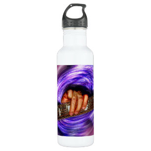 Lila Vortex Guitar Grip Edelstahlflasche