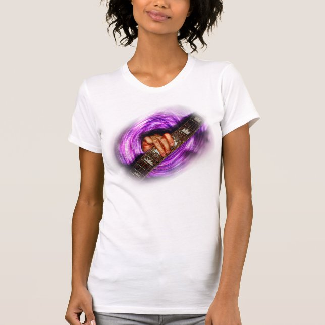 Lila Vortex Tee Shirt (Vorderseite)