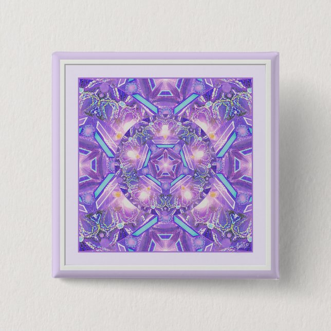 Lila W1 Button (Vorderseite)