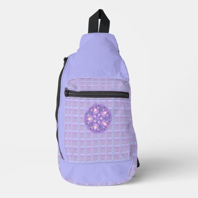 Lila W1 Crossbody Bag (Vorderseite)
