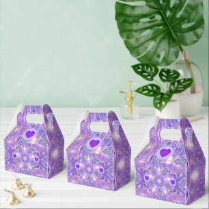Lila W1 Geschenkschachtel