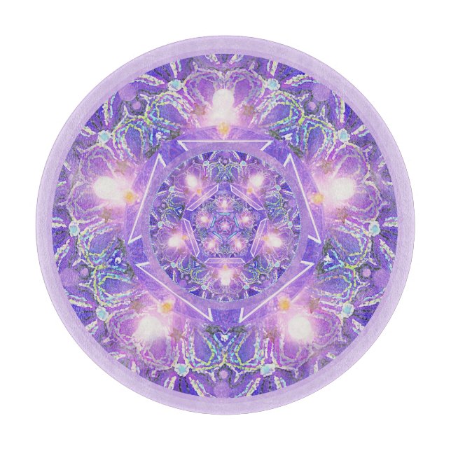 Lila W1-Schneidbrett Schneidebrett (Vorderseite)