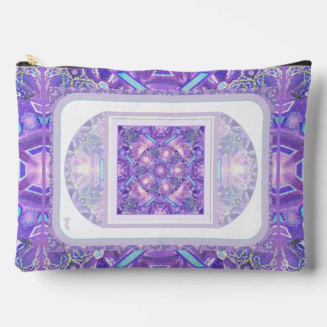 Lila W1 Zubehörtasche (Vorderseite)