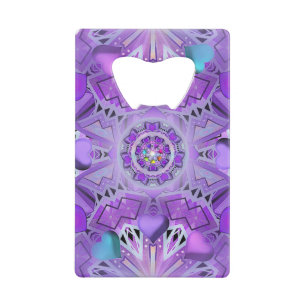 Lila W2 Geldbeutel Flaschenöffner