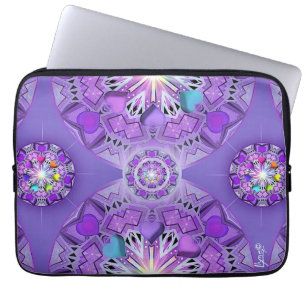 Lila W2 Laptopschutzhülle