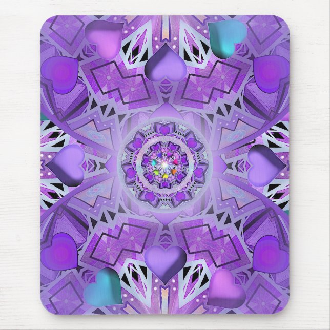 Lila W2 Mousepad (Vorne)