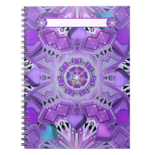 Lila W2 Notizblock