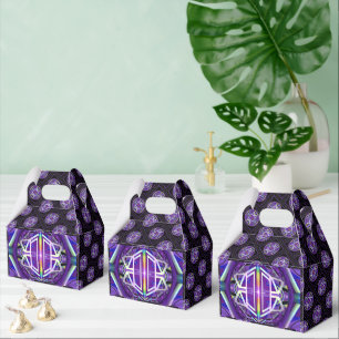 Lila W3 Geschenkschachtel