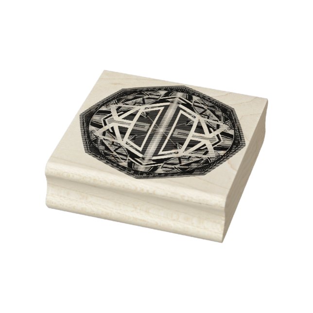 Lila W3 Gummistempel (Stempel)