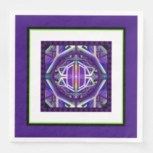 Lila W3 Serviette