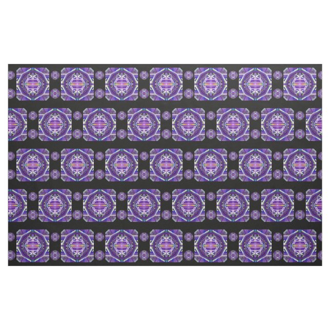 Lila W3 Stoff (Fat Quarter (45,7 x 55,9 cm))