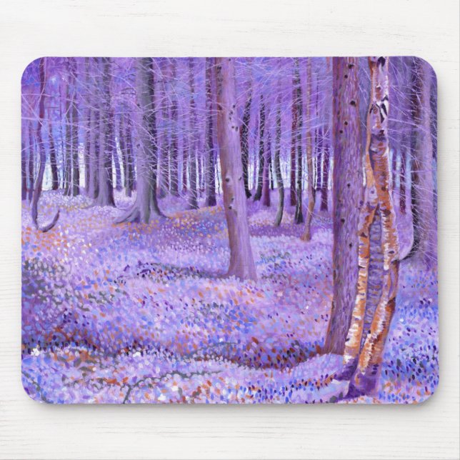 Lila Wald 2 2012 Mousepad (Vorne)