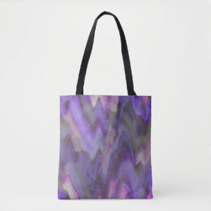 Lila Wärmewellen Tasche