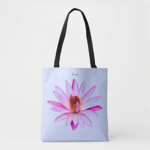 Lila Wasser-Lilien-Singrün-Schulter-Taschen-Tasche Tasche