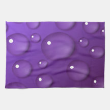 Lila Wassertropfmuster