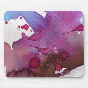 Lila Watercolor-Hintergrund Mousepad