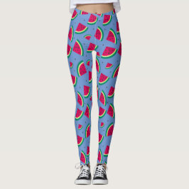 Lila Watermelon Leggings