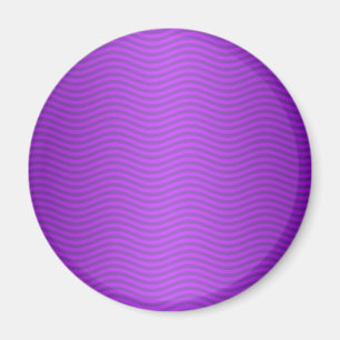 Lila Wavy Streifen Magnet