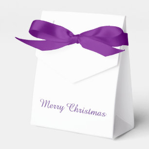 Lila WeihnachtsLeckerei-Kasten Geschenkschachtel