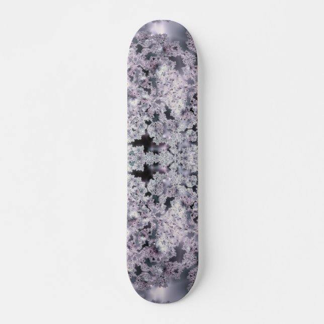 Lila Welt Skateboard (Vorne)