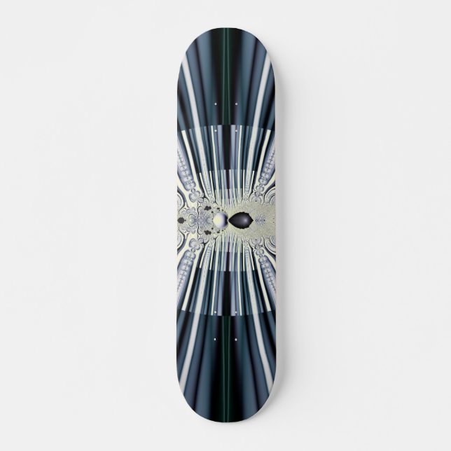Lila Welt Skateboard (Vorne)