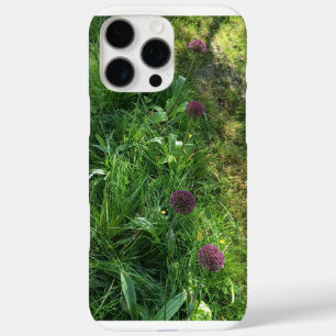 Lila Wildblumen-Handyhülle Naturdesign iPhone 16 Pro Max Hülle