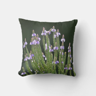 Lila Wildblumen Kissen
