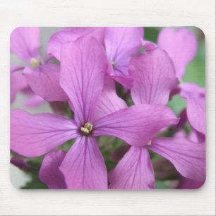 Lila Wildblumen Mousepad