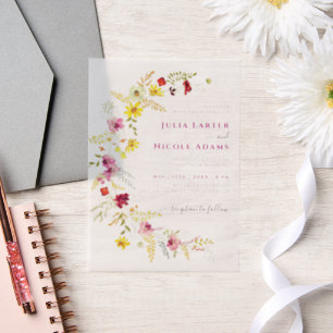 Lila Wilde Orchideen-Blumen-Kranz Foto Hochzeit