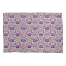 Lila William Morris Inspirierte Blumenmuster