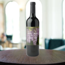Lila Wisteria Blooms Personalisiert ändern
