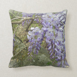 Lila Wisteria Kissen
