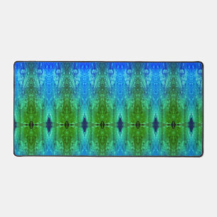 Lila X GL Ikat 7 Schreibtischunterlage