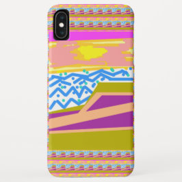 Lila Yacht Blaue Wellen Case-Mate iPhone Hülle