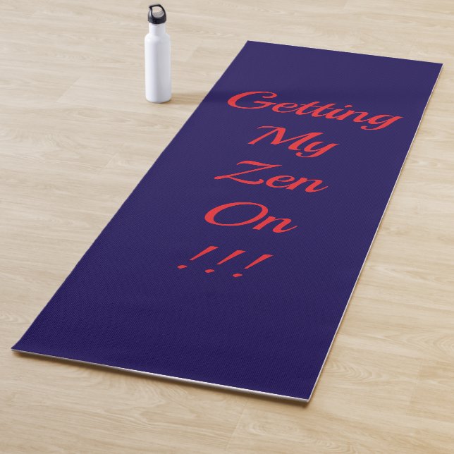 Lila Yoga Mat Yogamatte (Beispiel)