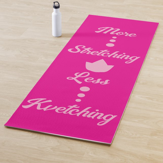 Lila Yogamatte (Beispiel)