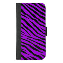 Lila Zebra Muster