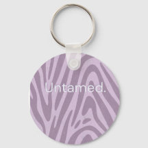 Lila Zebradruck-Tasche