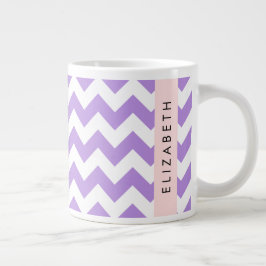 Lila Zigzag, Lila Zickzack, Ihr Name Jumbo-Tasse