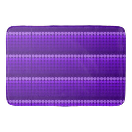 lila zu lilac Mod dots Kreisen des mittleren Jahrh Badematte