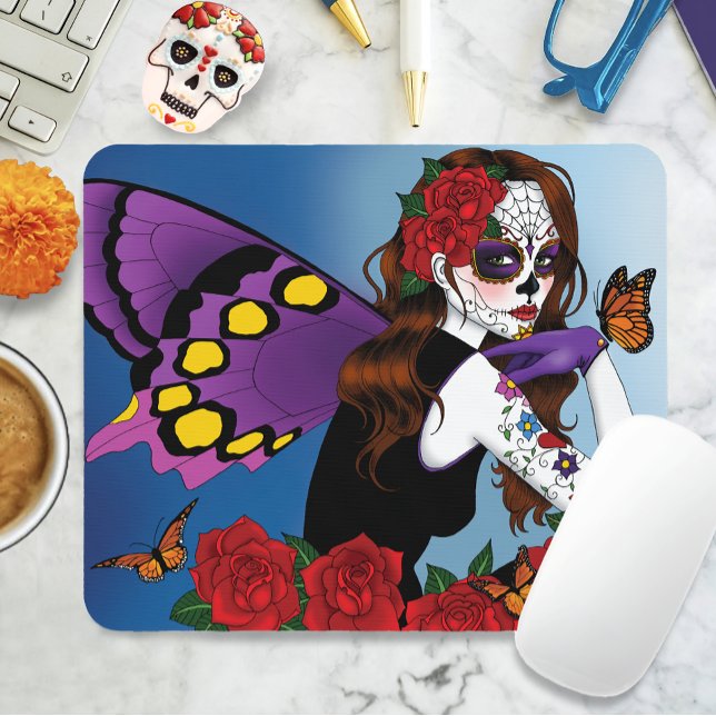 Lila Zuckerkulöhe Mousepad (Von Creator hochgeladen)