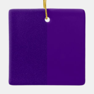 Lila Zwei-Tonen-Quadrat-Ornament - individuell anp Keramikornament