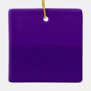 Lila Zwei-Tonen-Quadrat-Ornament - individuell anp Keramikornament