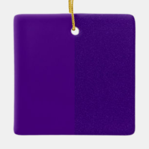 Lila Zwei-Tonen-Quadrat-Ornament - individuell anp Keramikornament
