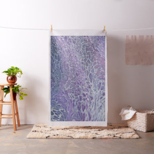 Lilac Akrylic Posing Abstrakt Fluid Art Stoff