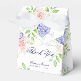 Lilac and Peony Sophisticous Gastgeschenk Hochzeit Geschenkschachtel