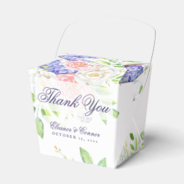 Lilac and Peony Sophisticous Gastgeschenk Hochzeit Geschenkschachtel